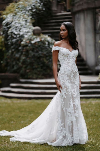 Style M681 Wedding Dress by Allure Modest