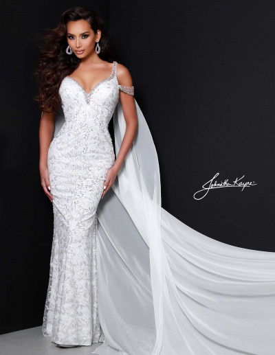 Simple white satin short prom dress, white bridesmaid dress – shdress