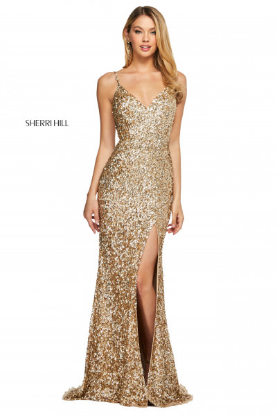 New Look & Stylish Bride's Golden Color Dresses/Outfits Designing Ideas |  Gelinlik stilleri, Gelin stili, Gelinlik