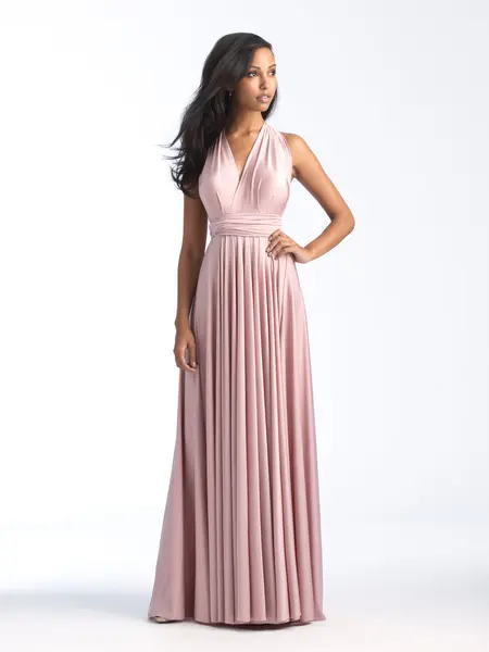 Allure Bridesmaids style 1566 bridesmaid dress at The Castle Prom and Bridal in Spartanburg, SC