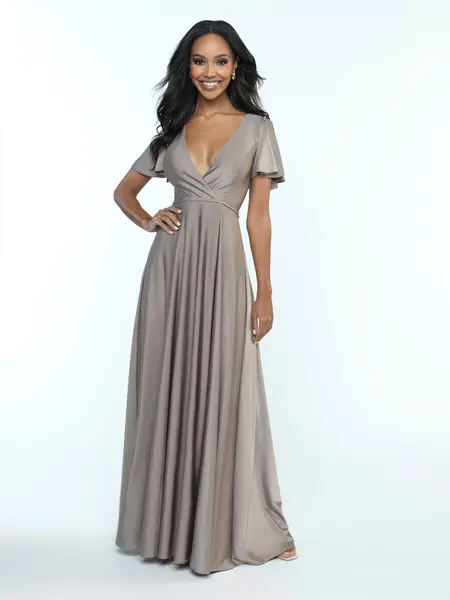 Allure Bridesmaids style 1677 bridesmaid dress at The Castle Prom and Bridal in Spartanburg, SC
