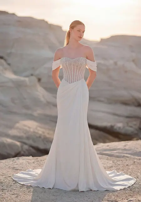 Morilee Teodora Wedding Dress, style 1050034, wedding gown at The Castle Prom and Bridal in Spartanburg, SC