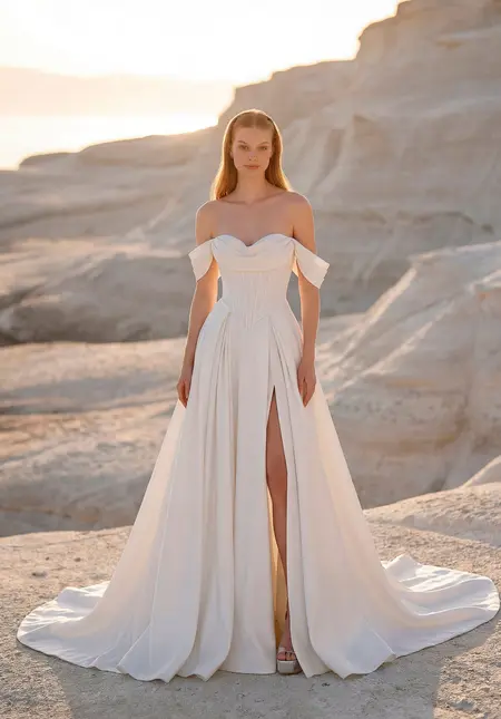 Morilee Tobi Wedding Dress, style 1050038, wedding gown at The Castle Prom and Bridal in Spartanburg, SC