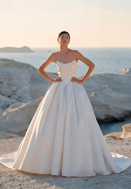 Morilee Toulon Wedding Dress, style 1050043, wedding gown at The Castle Prom and Bridal in Spartanburg, SC