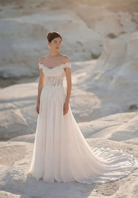 Morilee Tanselle Wedding Dress, style 1050045, wedding gown at The Castle Prom and Bridal in Spartanburg, SC